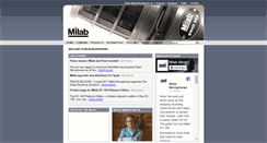 Desktop Screenshot of milabmic.com