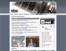Tablet Screenshot of milabmic.com
